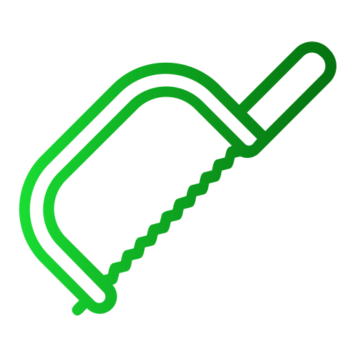 Hand saw tool free icon
