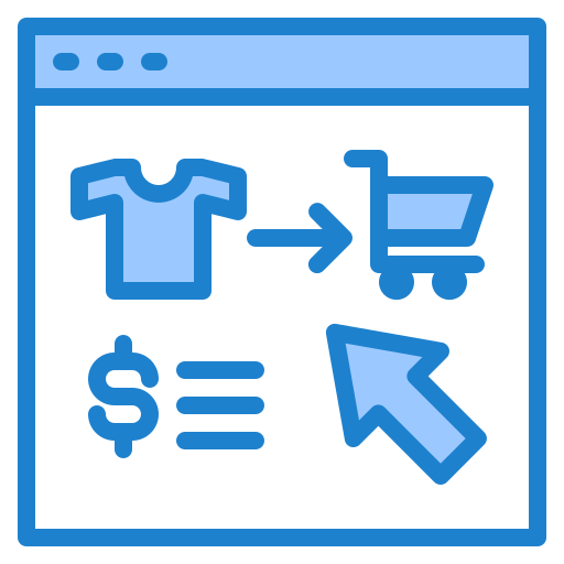 Shopping online free icon Shopping online free icon
