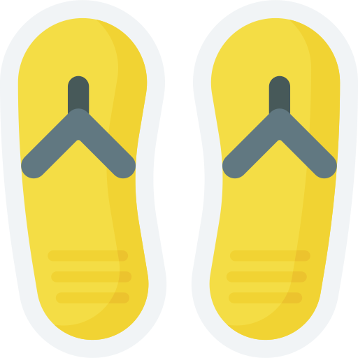 chancletas icono gratis