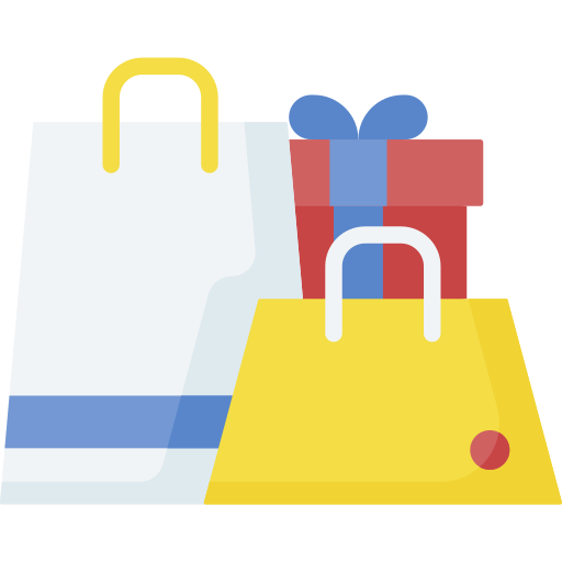 bolsas de compra icono gratis