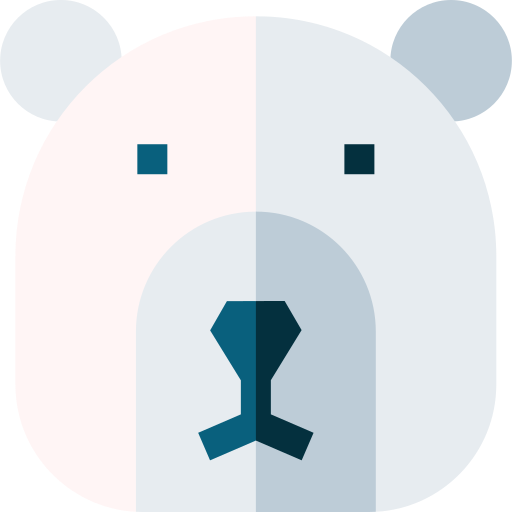 oso polar icono gratis