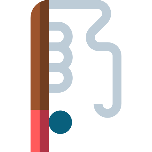 caña de pescar icono gratis