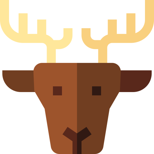 Reindeer free icon Reindeer free icon