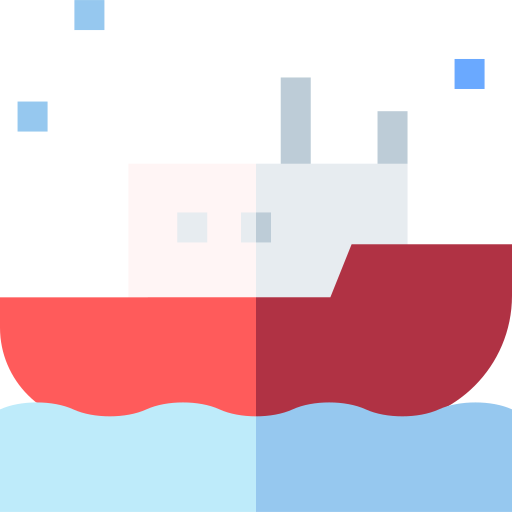 Boat Basic Straight Flat icon