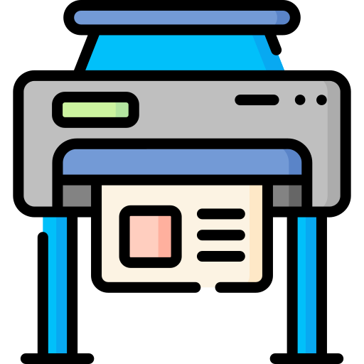 Plotter Special Lineal color icon