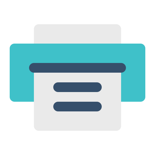 Printer Generic Flat icon