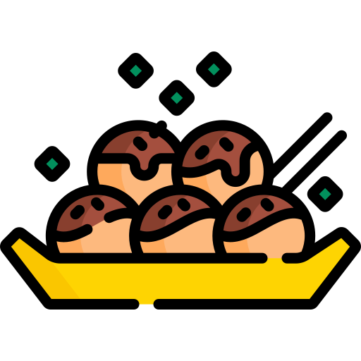 takoyaki icono gratis