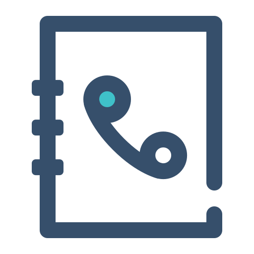annuaire téléphonique Icône gratuit annuaire téléphonique Icône gratuit