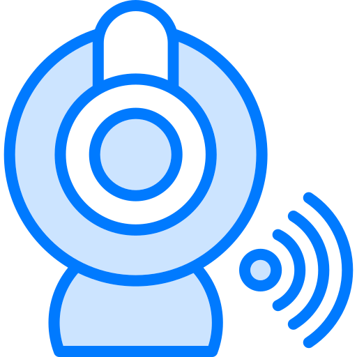 Webcam Generic Blue icon