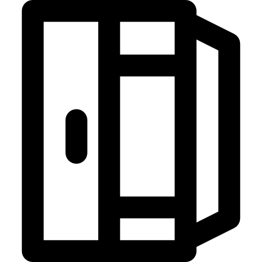 Wardrobe Basic Black Outline icon