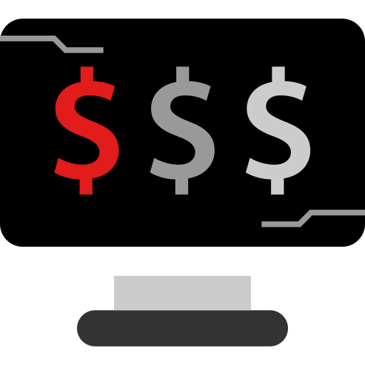 Dollar free icon Dollar free icon