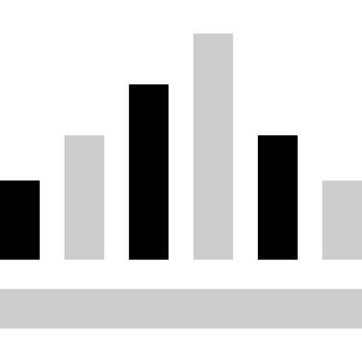 Bars free icon Bars free icon