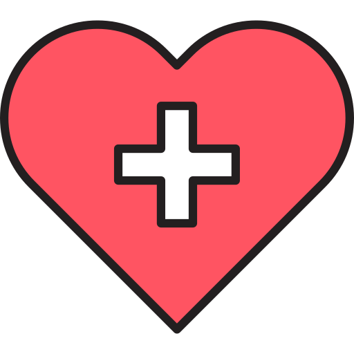 corazón médico icono gratis