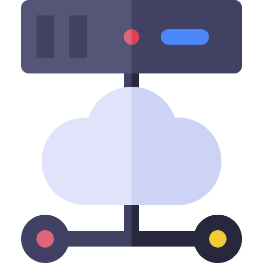 servidor en la nube icono gratis