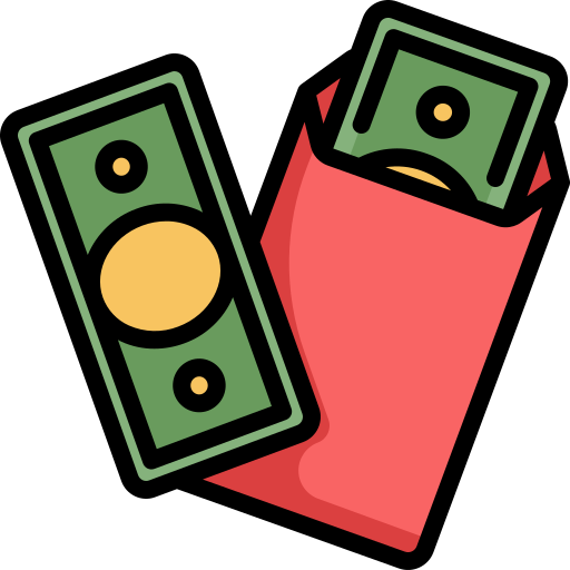 Red envelope free icon