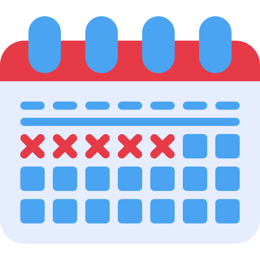 Calendar Generic Flat icon