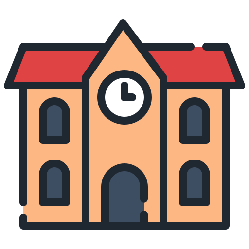 School Generic Outline Color icon