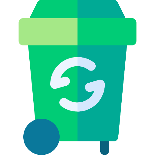 papelera de reciclaje icono gratis