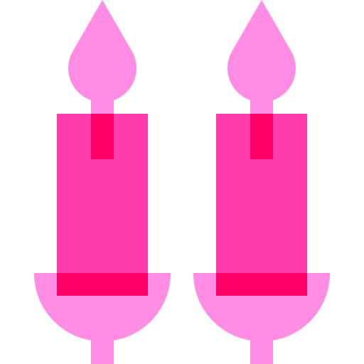 vela de cumpleaños icono gratis