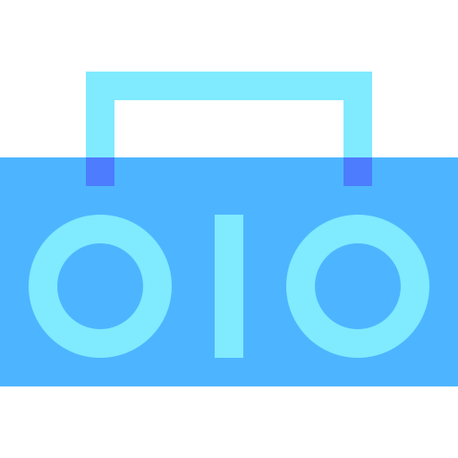 Boombox free icon