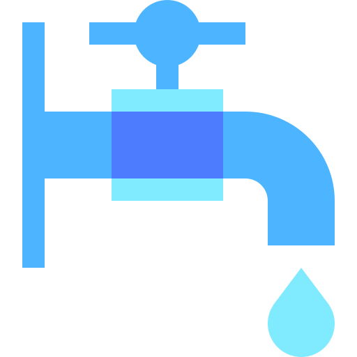 Faucet Basic Sheer Flat icon