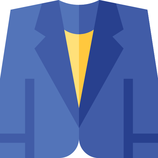 Suit Basic Straight Flat icon