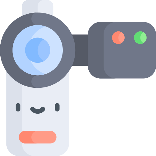 camara de video icono gratis