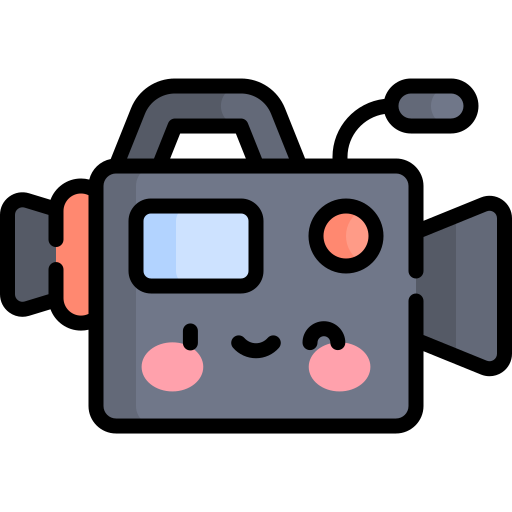 camara de video icono gratis