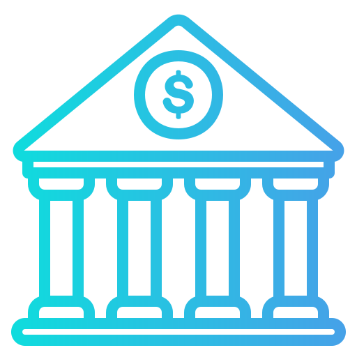 banque Icône gratuit