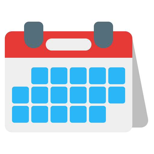 Calendar Generic Flat Icon