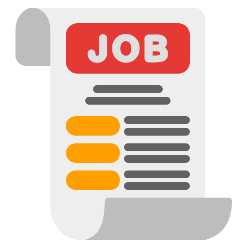 oferta de trabajo icono gratis