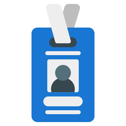 Id card Generic Flat icon