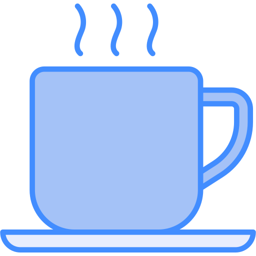 Tea cup Generic Blue icon