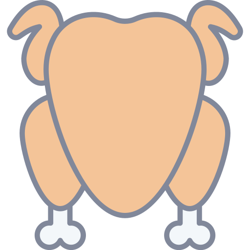 Chicken Generic Outline Color Icon