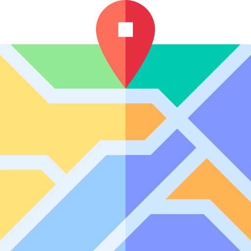 mapa icono gratis