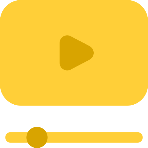 reproductor de video icono gratis