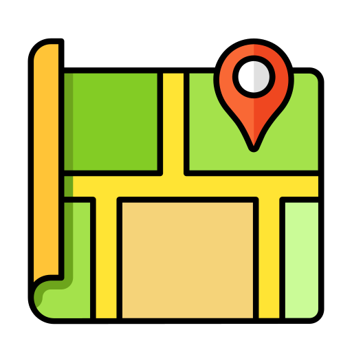 localizador de mapas icono gratis