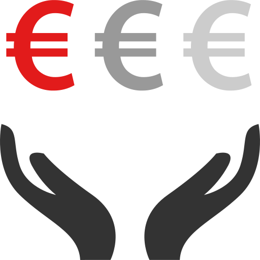 euro icono gratis