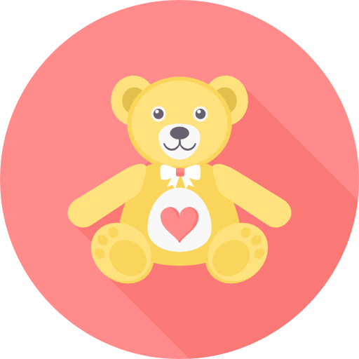 oso de peluche icono gratis