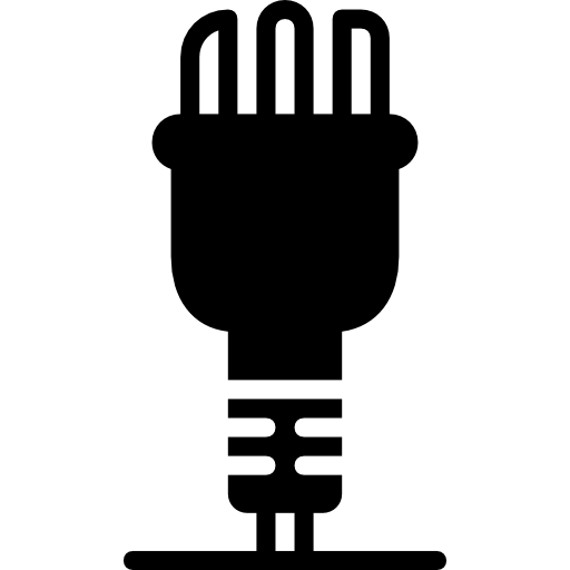 enchufe icono gratis