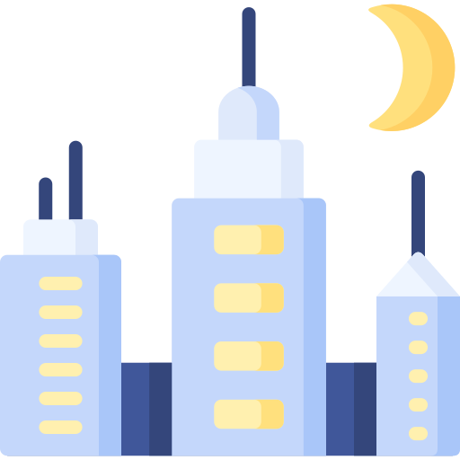 stadt, dorf kostenlos Icon