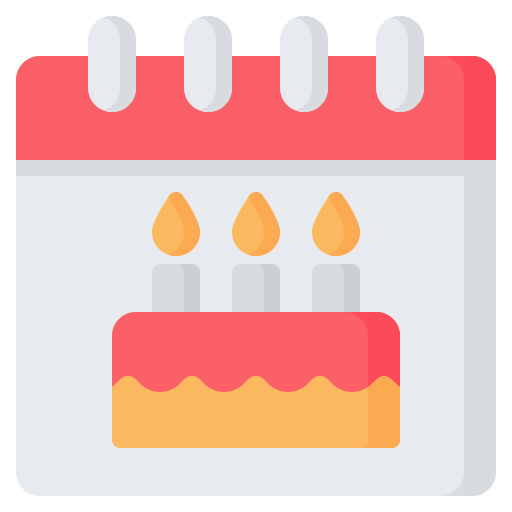 cumpleaños icono gratis