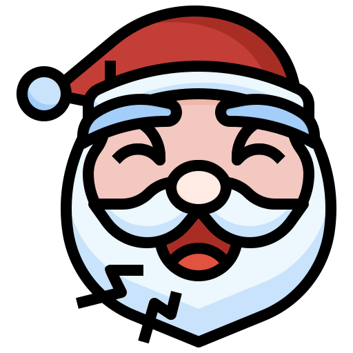 papá noel icono gratis