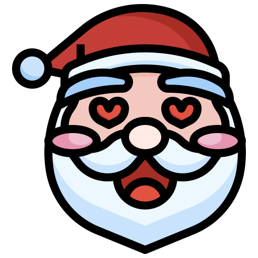 papá noel icono gratis