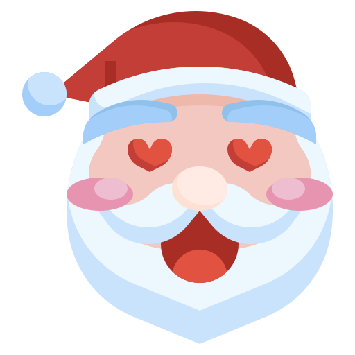 papá noel icono gratis