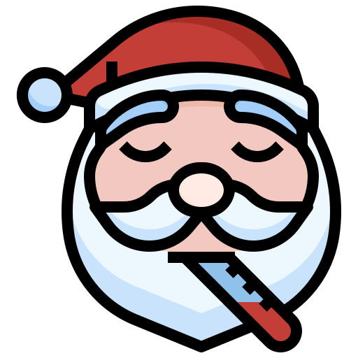 papá noel icono gratis