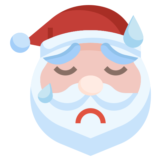 papá noel icono gratis