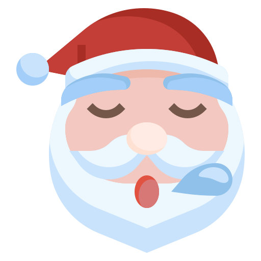 papá noel icono gratis