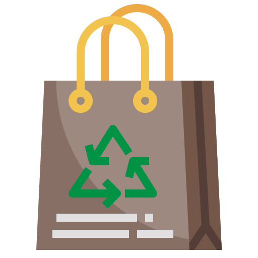 bolsa de papel icono gratis