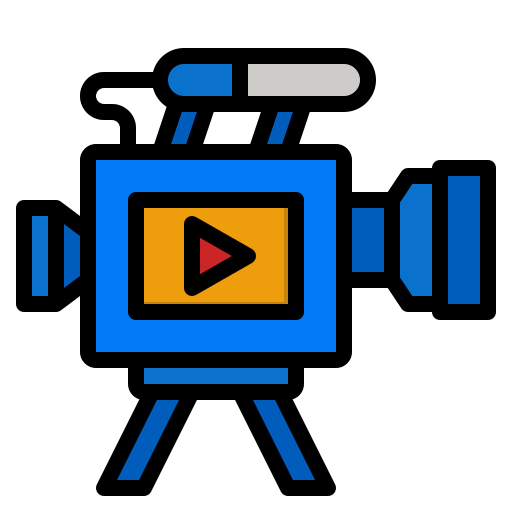 camara de video icono gratis